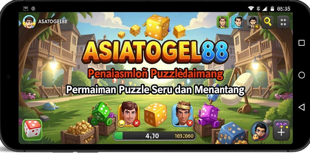 Tampilan gameplay ASIATOGEL88 dengan tantangan Puzzle yang menarik.