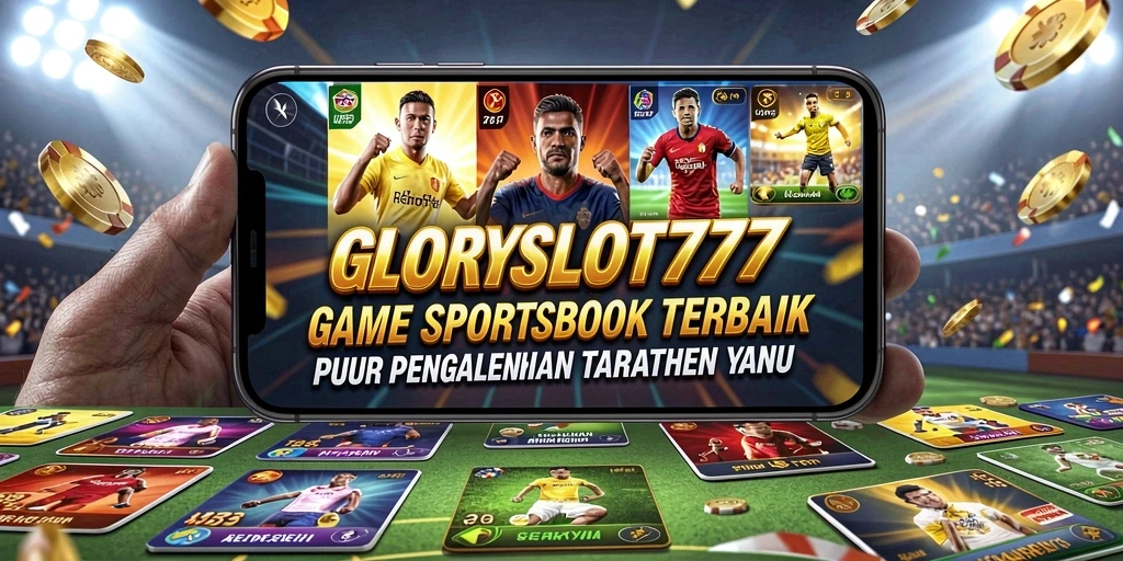 Tampilan gameplay Sportsbook GLORYSLOT777 dengan berbagai pilihan taruhan.