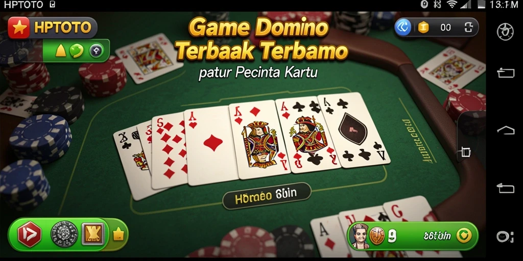 Tampilan gameplay HPTOTO yang menawan dan menarik.