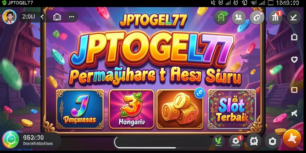 Tampilan menarik dari gameplay Slot di JPTOGEL77.