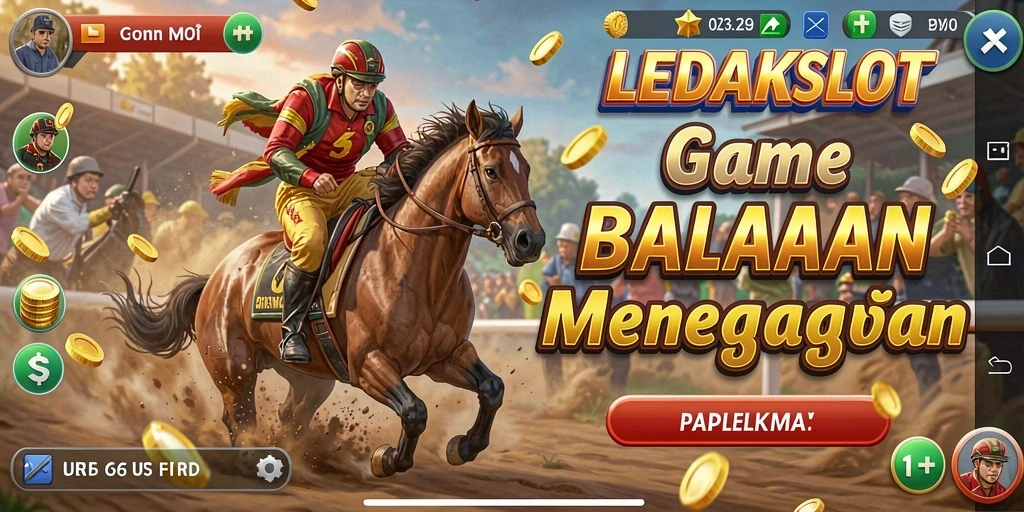 Gameplay seru dan mendebarkan dalam balapan LEDAKSLOT.