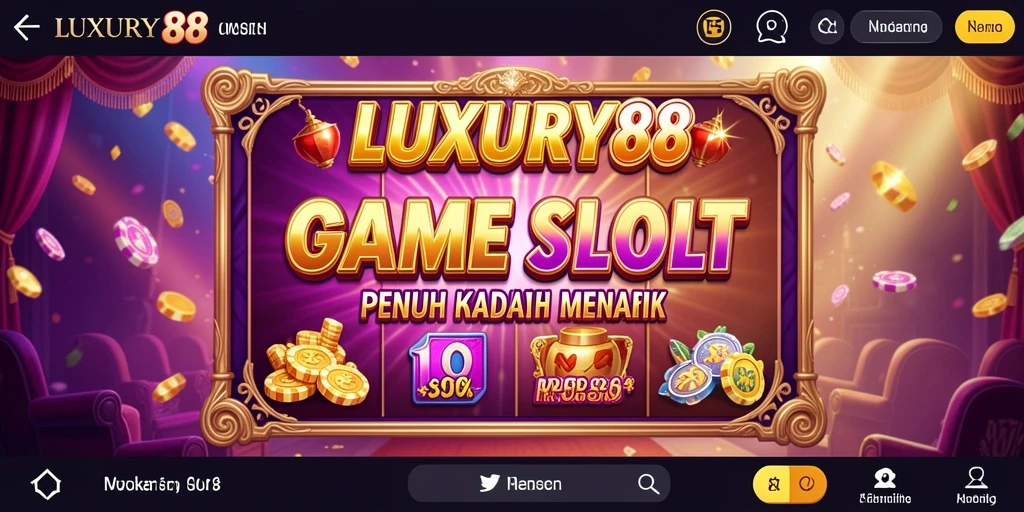 Tampilan gameplay LUXURY88 yang menarik dan memukau.