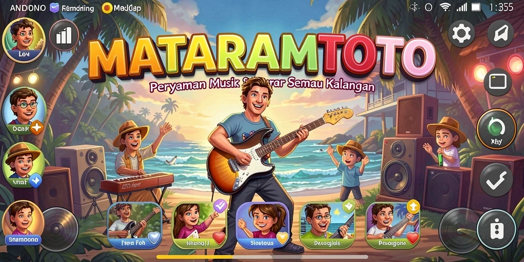 Tampilan gameplay menarik dari MATARAMTOTO yang penuh warna.