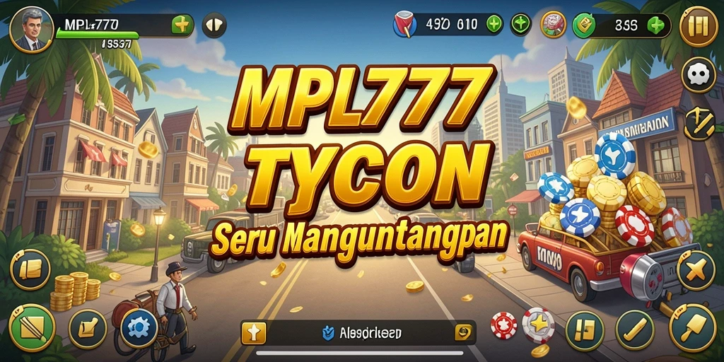 Tangkapan layar gameplay <strong>MPL777</strong> menunjukkan manajemen bisnis yang menarik.