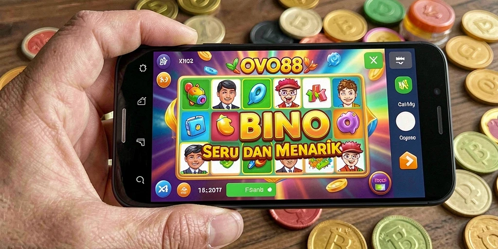 Screenshot OVO88 menampilkan gameplay Bingo yang seru.