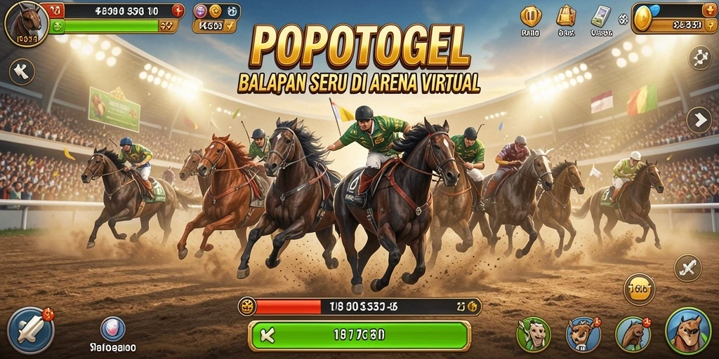 Gameplay balapan seru dengan grafis memukau di POPOTOGEL.