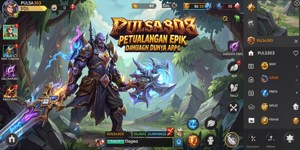 Gameplay seru dalam PULSA303 dengan aksi ARPG yang menegangkan.