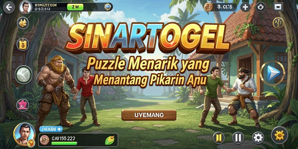 Screenshot utama SINARTOGEL menampilkan gameplay yang seru dan menantang.