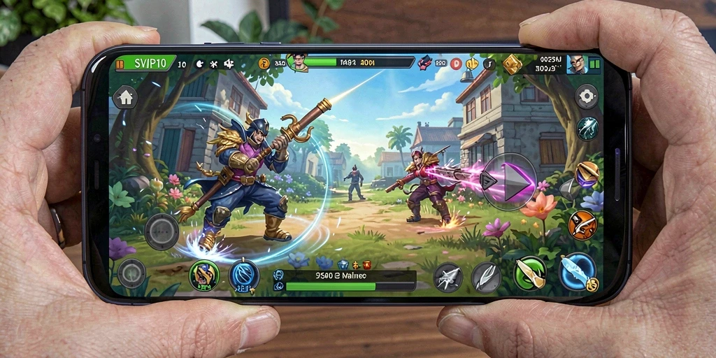 Tampilan gameplay SVIP10 menampilkan simulasi yang menarik dan interaktif.