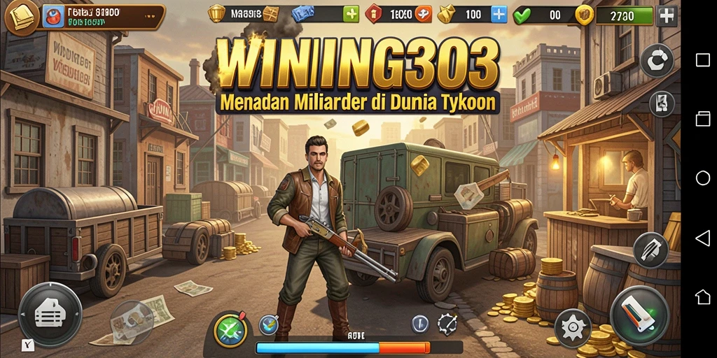 Tangkapan layar utama WINNING303 menampilkan gameplay Tycoon yang menarik.